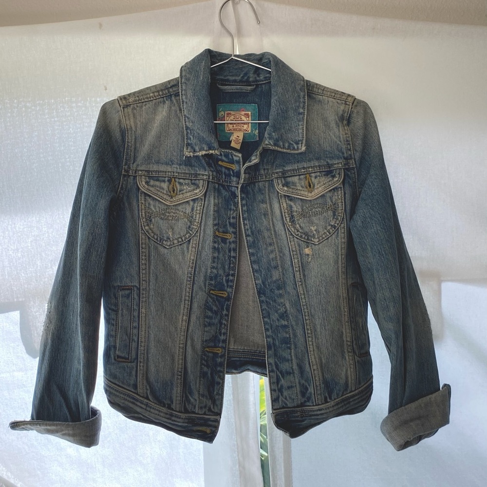 Abercrombie & Fitch | Vintage Blue Jean Jacket Size M